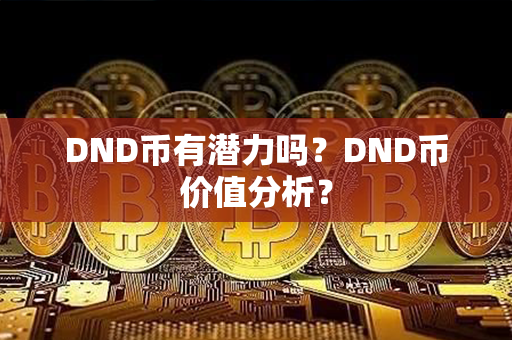 DND币有潜力吗？DND币价值分析？第1张-币动态