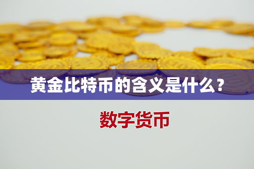 黄金比特币的含义是什么？第1张-币动态