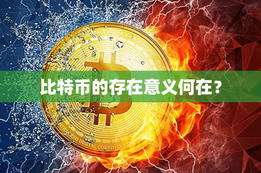 比特币的存在意义何在？第1张-币动态