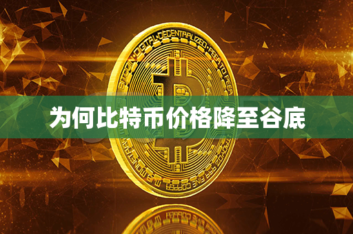 为何比特币价格降至谷底第1张-币动态